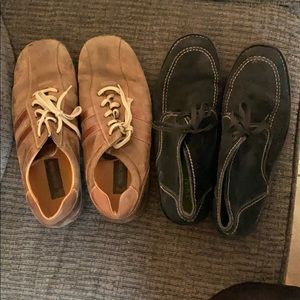 Two (2) pairs of men’s shoes size 14
